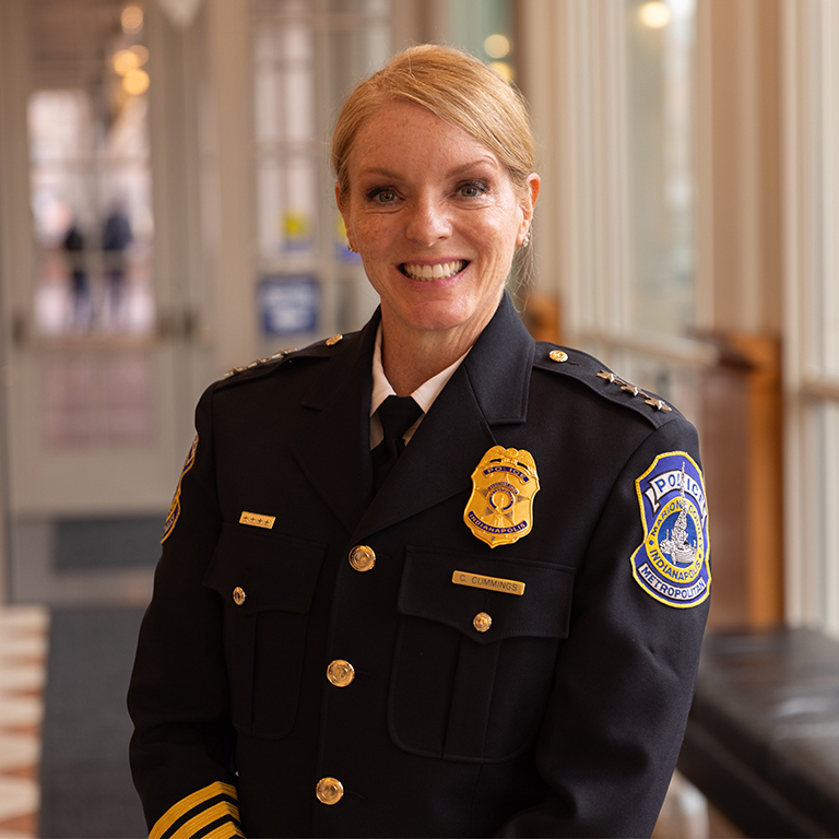 Headshot of Catherine Cummings, Assistant Chief for the IMPD.